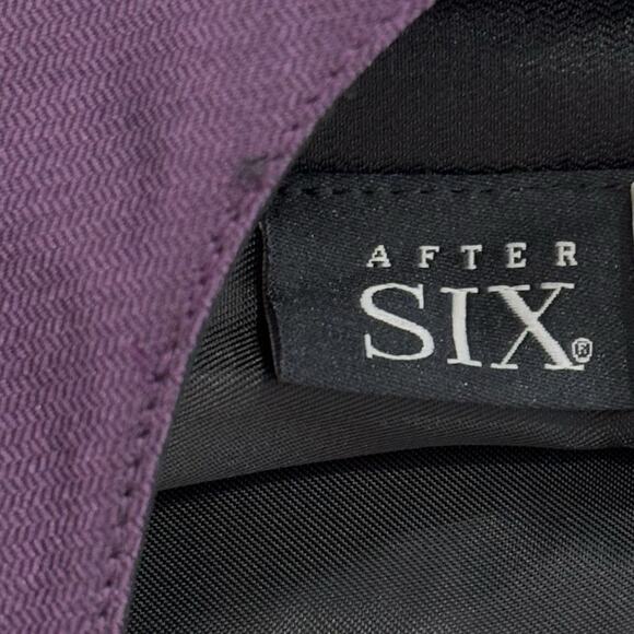 After Six Men’s Size S Purple Tuxedo Suit Vest - Picture 2 of 5